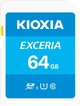 Карта памяти SDXC 64GB UHS-1 Class 10 Kioxia Exceria R100MB/s (LNEX1L064GG4) - изображение 1