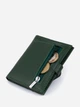 Кошелек-картхолдер ST Leather Accessories 19229 Зеленый - изображение 5