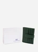 Кошелек-картхолдер ST Leather Accessories 19229 Зеленый - изображение 7