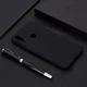Силіконовий (TPU) чохол Deexe Matte Case для Xiaomi Redmi Note 7 / Note 7 Pro - Black - зображення 6