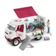 Игровой набор Schleich Девушка-ветеринар в фургоне с ганноверским жеребенком (42370) - изображение 1