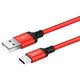 Дата кабель Hoco X14 Times Speed USB to Type-C (2m) Красный - изображение 2