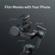 Стедикам Baseus Handheld Gimbal Stabilizer трехосевой стабилизатор для телефона и экшн_камеры Черный (SUYT_0G) - изображение 4