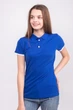 Футболка поло женская TvoePolo однотонная XS Синее (5717-89xs) - изображение 2