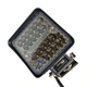 Дополнительные светодиодные фары LED Лидер 1-66W 66W Cree с ДХО квадратные дальний - изображение 2