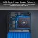УМБ Promate Titan-30C 30000 mAh, 18W USB-C PD, 18W USB-A QC3.0, 12W USB-А Blue (titan-30.blue) - зображення 5