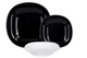 Сервіз столовий Luminarc Carine Black&White 18 пр (N1479) - изображение 9
