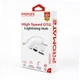 Адаптер Promate GigaLink-i Lightning/USB 3.0 OTG+Ethernet Rj-45+Lightning-in White (gigalink-i.white) - изображение 7