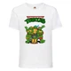 Футболка дитяча Черепашки Ніндзя 0019 (Ninja Turtles) біла (NTS wh 0019) 152 см - зображення 1