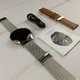 Смарт часы Microwear L13 металл + кожаный ремешок с тонометром, ЭКГ smart watch серебро - изображение 4