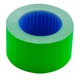 Ценник Buromax прямоугольный 375 шт 6 м 26x16 мм зеленый (BM.282103-04) - изображение 1
