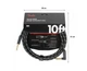 Кабель инструментальный Fender CABLE DELUXE SERIES 10' ANGLED BLACK TWEED - изображение 4