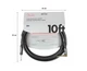 Інструментальний Кабель Fender CABLE PROFESSIONAL SERIES 10' ANGLED BLACK - зображення 2