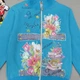 Утепленная кофта "Цветы" Lily kids для девочки 116 см Голубая 15745 - изображение 3