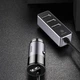 Автомобильное зарядное устройство Разветвитель на 4 USB-выхода Baseus Enjoy Together Dark Grey (5.5A) с защитой от перегрузки - изображение 8