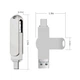 Флешка Flash Drive 16 Gb гб 3в1 Type-C, Lightning, Usb для Apple iPhone, MacBook, Android и ПК - изображение 9