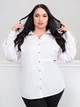 Рубашка "Ада" (белый) 50 (XL) - изображение 1