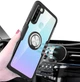 Чохол для Crystal Xiaomi Redmi Note 8T бампер протиударний з підставкою Transparent Black - зображення 2