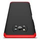 Чехол GKK 360 для Xiaomi Poco X3 / X3 Pro бампер противоударный Black-Red - изображение 6
