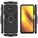 Чехол Iron Ring для Xiaomi Poco X3 / X3 Pro бампер противоударный с подставкой&nbsp;Black - изображение 8