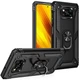 Чехол Shield для Xiaomi Poco X3 / X3 Pro бампер противоударный с подставкой&nbsp;Black - изображение 1