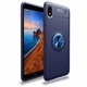 Чехол TPU Ring для Xiaomi Redmi 7A бампер оригинальный с кольцом Blue - изображение 1