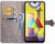 Чехол Vintage для Samsung Galaxy M31 / M315 книжка женский с визитницей серый - изображение 4