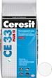 Затирка для швів Ceresit CE33 Plus 100 2 кг (мішок) Біла (Е28776) - изображение 1