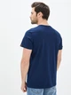 Мужская Футболка хлопковая длинная мужская Airboss Nasa logo space XL Dark blue (2000000001142) - изображение 2
