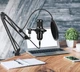 Студийный микрофон Manchez Siren X1 (USB) со стойкой пантограф и поп-фильтром Black - изображение 4