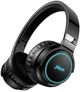 Бездротові Bluetooth навушники Picun B26 з функцією плеєра та RGB підсвічуванням Black - зображення 1