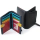 Женский кожаный кошелек Rainbow DR. BOND WRN-2 black - изображение 2