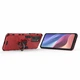 Защитный чехол Deexe Hybrid Case для Xiaomi Poco F3 / Redmi K40 / Redmi K40 Pro / Mi 11i - Red - изображение 4