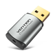 Внешняя звуковая карта USB 2 в 1 Vention CDLH0 стереофоническая 2.1 OMTP & CTIA - изображение 1