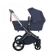 Дитяча Коляска 4в1 Shom Roberto Verino Elegance Midnight Black (Люлька + Прогулянка + Автокрісло + База) (від 0 до 3 років) Синій - зображення 7