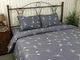 Простирадло Руно 114Б Fly Бязь 220х240 Grey (76.114Б_Fly grey) - зображення 3