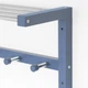 Вешалка настенная Fenster NVD-02 Серая 32x100x25 - изображение 2