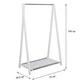Стойка для одежды Fenster Модус 2П Белый 146x75x48,5 - изображение 3