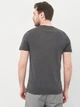 Футболка хлопковая длинная мужская Tommy Jeans 10583.1 XXI Асфальт - изображение 2
