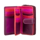 Фіолетовий жіночий гаманець Visconti R13 PLUM M Carmelo c RFID (Plum Multi) - зображення 2