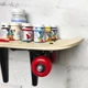 Настенная полка в виде скейтборда CAPSBOARD (550003) - изображение 4