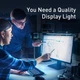 LED лампа на монітор скринбар BASEUS i-wok series USB stepless dimming screen hanging light - зображення 7