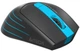 Безпровідна безшумна миша A4Tech FG30S Silent Black/Blue - изображение 5