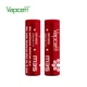 Акумулятор 18650 літій-іонний (Li-Ion) Vapcell INR18650 M35, 3500mAh, 10A, 4.2/3.6/2.5V, червоний - зображення 2