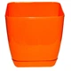 Горшок для цветов Form-Plastic Тоскана Квадро-15 2,5 л оранжевый (0732-003) - изображение 2