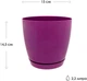 Горшок для цветов Form-Plastic Тоскана Круглая-15 2,2 л белый (0742-011) - изображение 6
