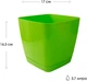 Горшок для цветов Form-Plastic Тоскана Квадро-17 3,5 л латте (0733-002) - изображение 3