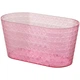 Кашпо Form-Plastic Diament мини Орхидея Овал-23 2 л прозрачно-розовый (3796-T10) - изображение 1