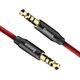 Аудіо-кабель Baseus Yiven AUX 3.5 to AUX 3.5 Audio Cable M30 1.5 м Червоний - зображення 4