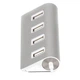 Концентратор Maxxter USB 2.0 Type-A 4 ports silver (HU2A-4P-01) - изображение 3